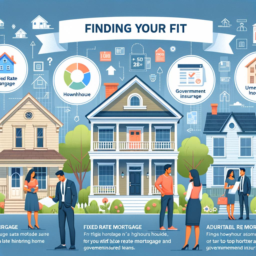 Finding Your ⁣Fit: ‌Top Mortgage ⁤Options for‌ New⁣ Homeowners