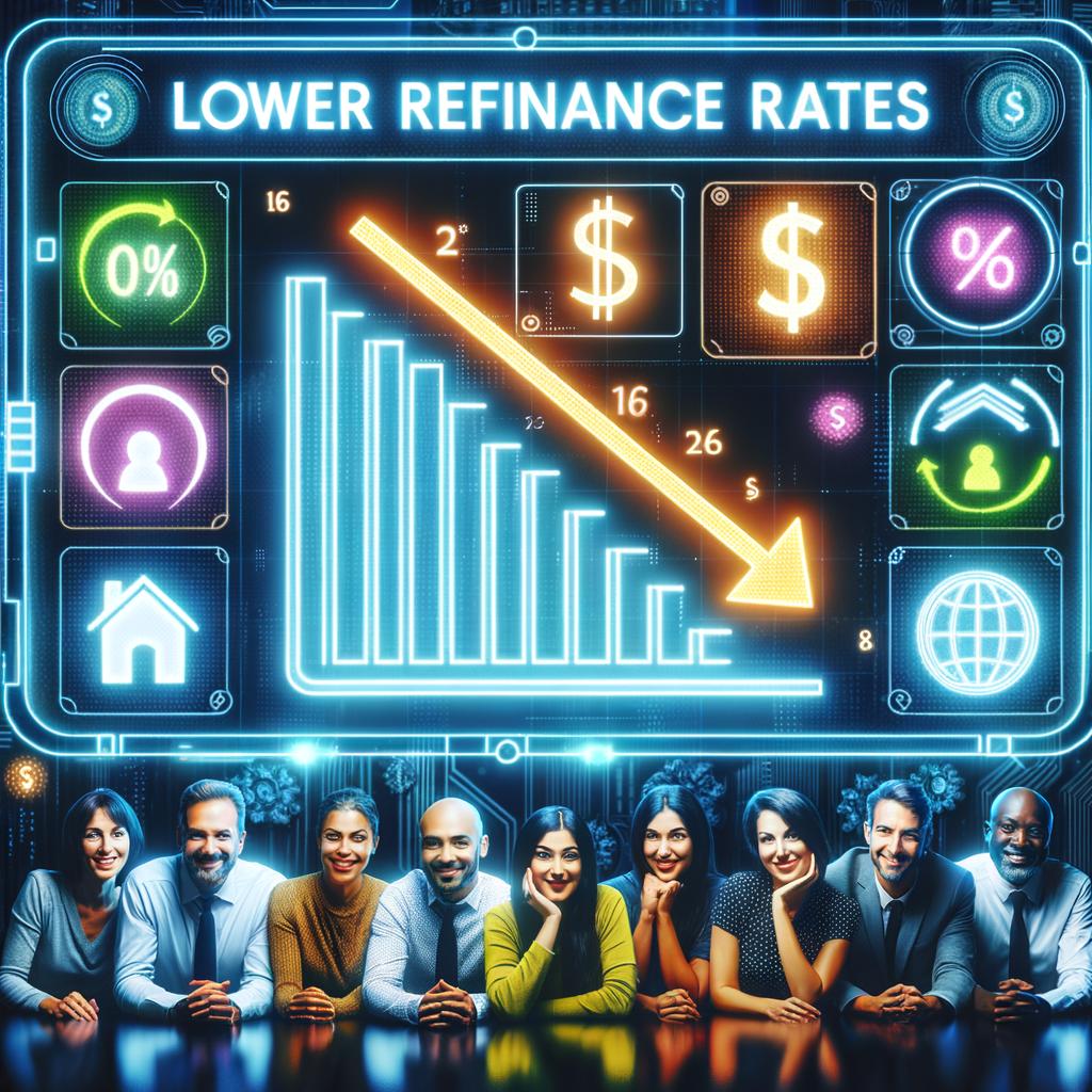 A ‌Glimpse at Today's‌ Lower Refinance Rates