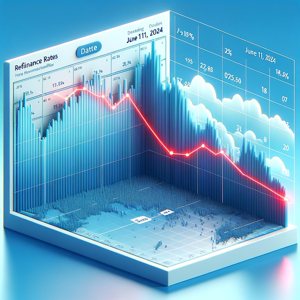 Exploring ⁣the Dip in Refinance ‌Rates on June ⁣11,‍ 2024