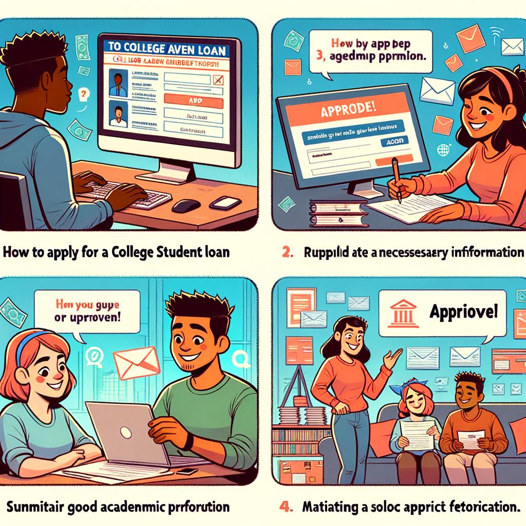 Steps to Apply for a College Ave Student Loan and Tips for Approval