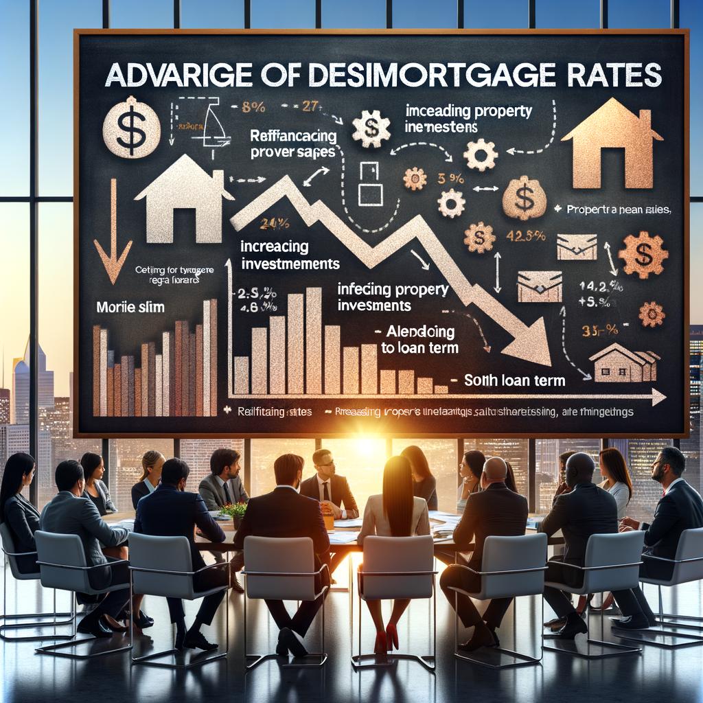 Strategies for‍ Capitalizing on ⁣the​ Decline in Mortgage Rates